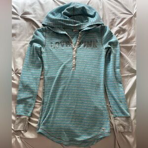 Early 2000s PINK Victoria’s Secret hooded long sleeve